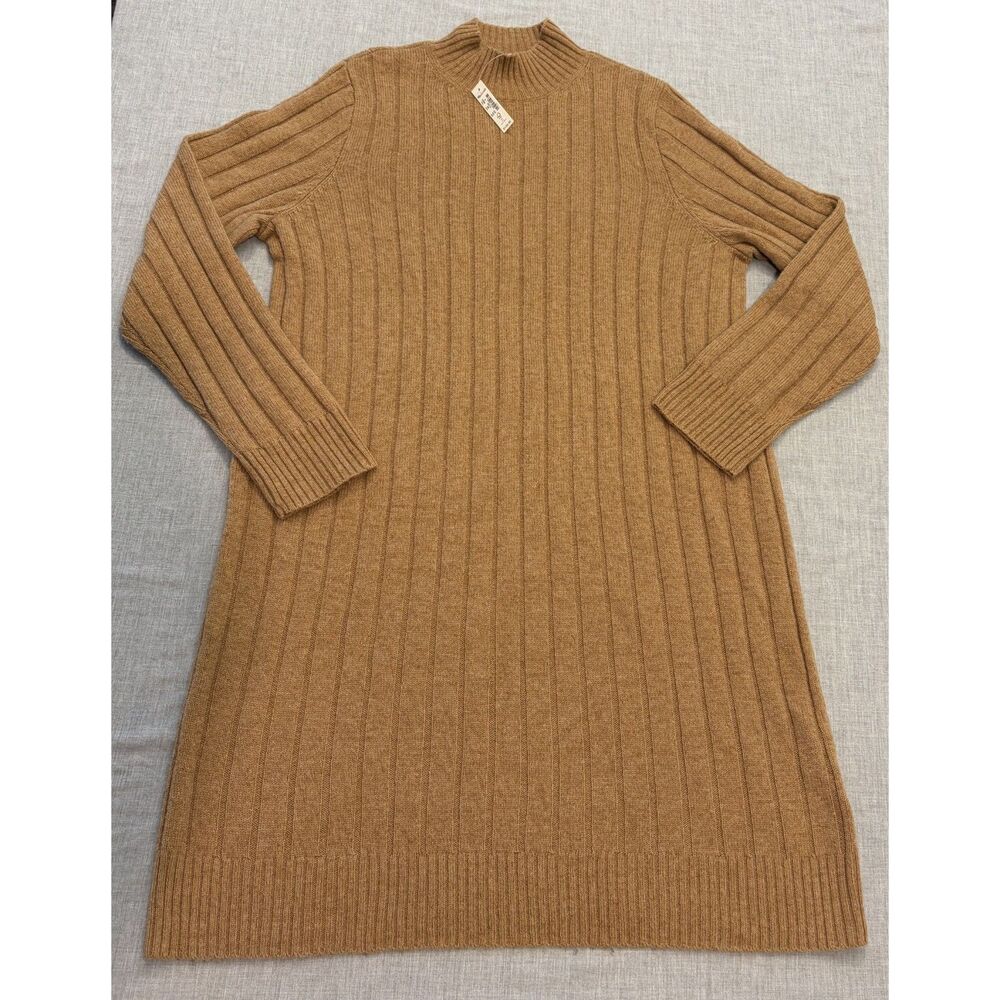 NWT Madewell Ribbed Mini Sweater Dress